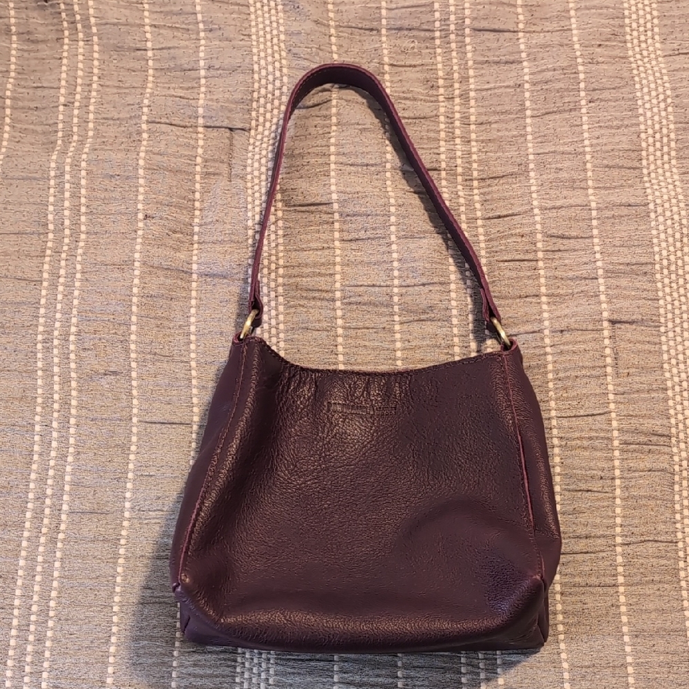 Portland Leather Triangle - Plum